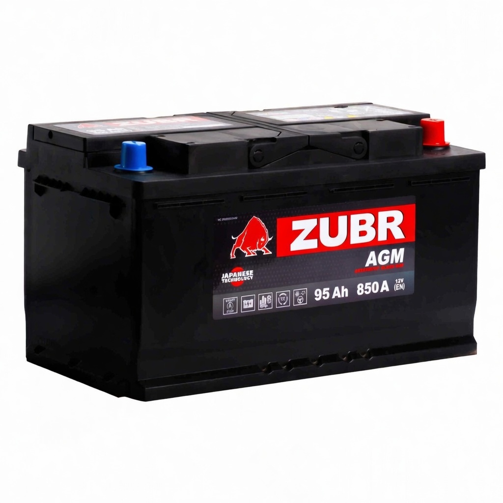 95 Ah ZUBR AGM R+
