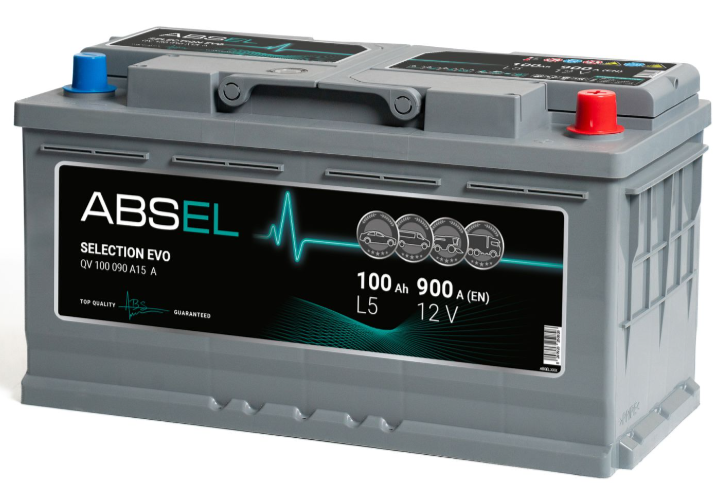 ABSEL SLI 12V L5 100Ah 900A ОП type EURO