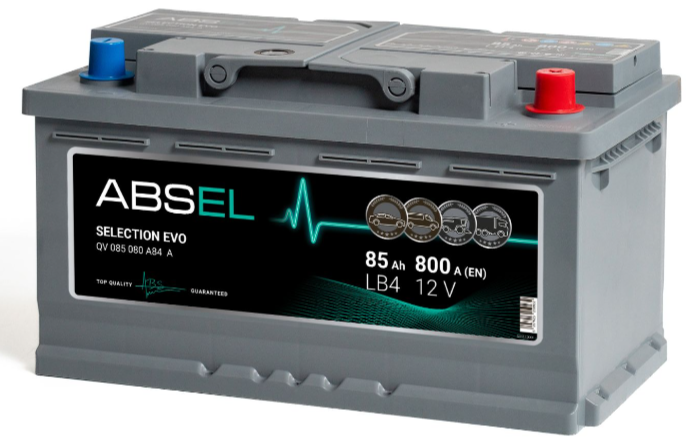 ABSEL SLI 12V LB4 85Ah 800A ОП type EURO