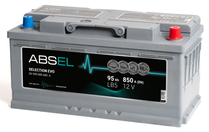 ABSEL SLI 12V LB5 95Ah 850A ОП type EURO