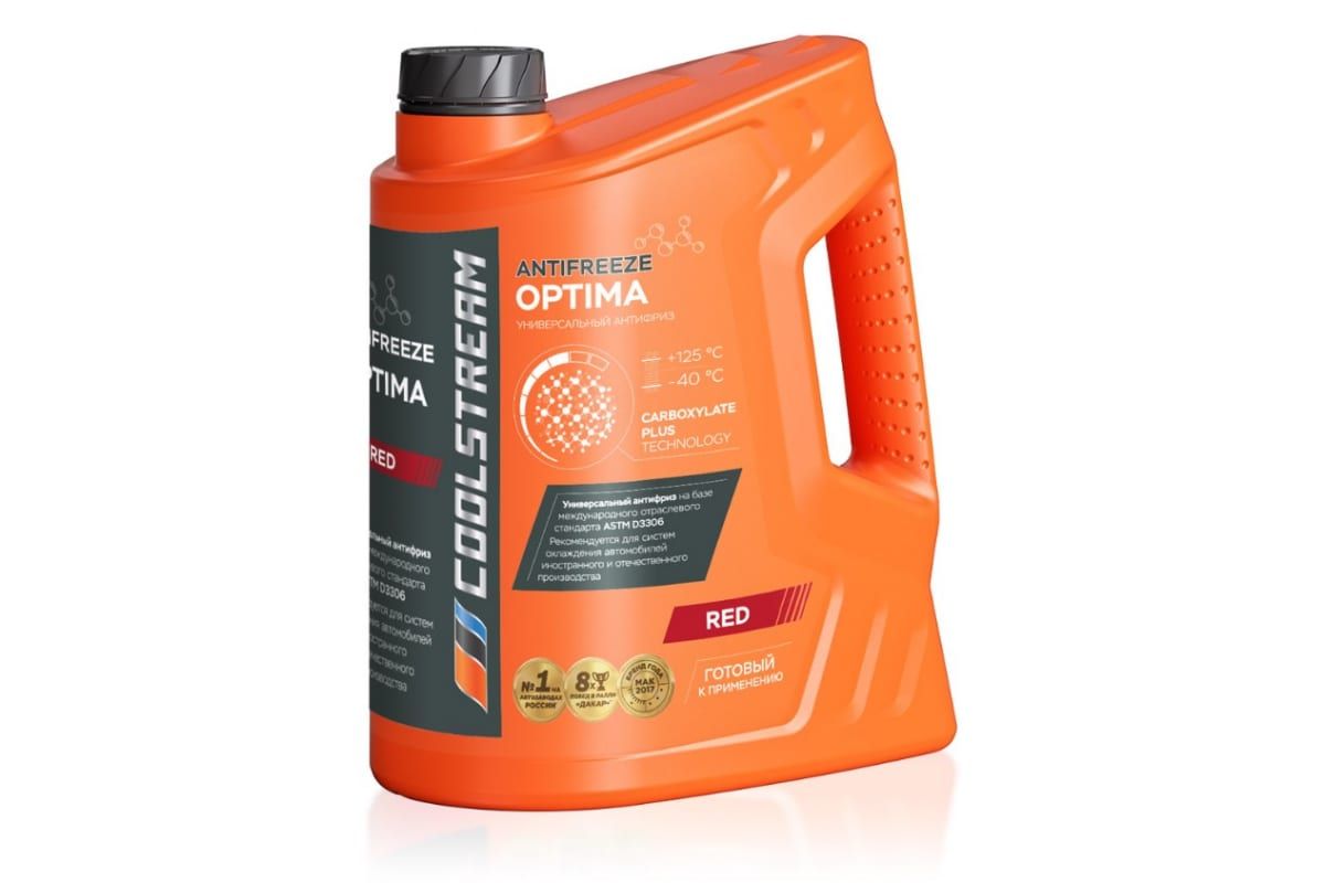 Антифриз COOLSTREAM OPTIMA RED 5кг