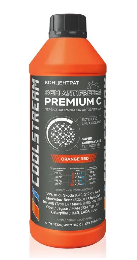 Антифриз COOLSTREAM PREMIUM C 1,7кг