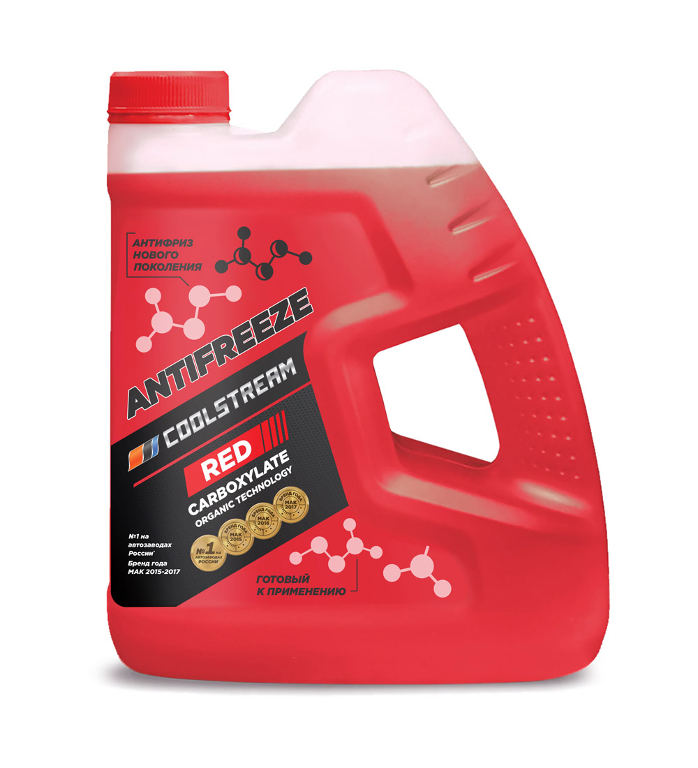 Антифриз COOLSTREAM RED 4кг