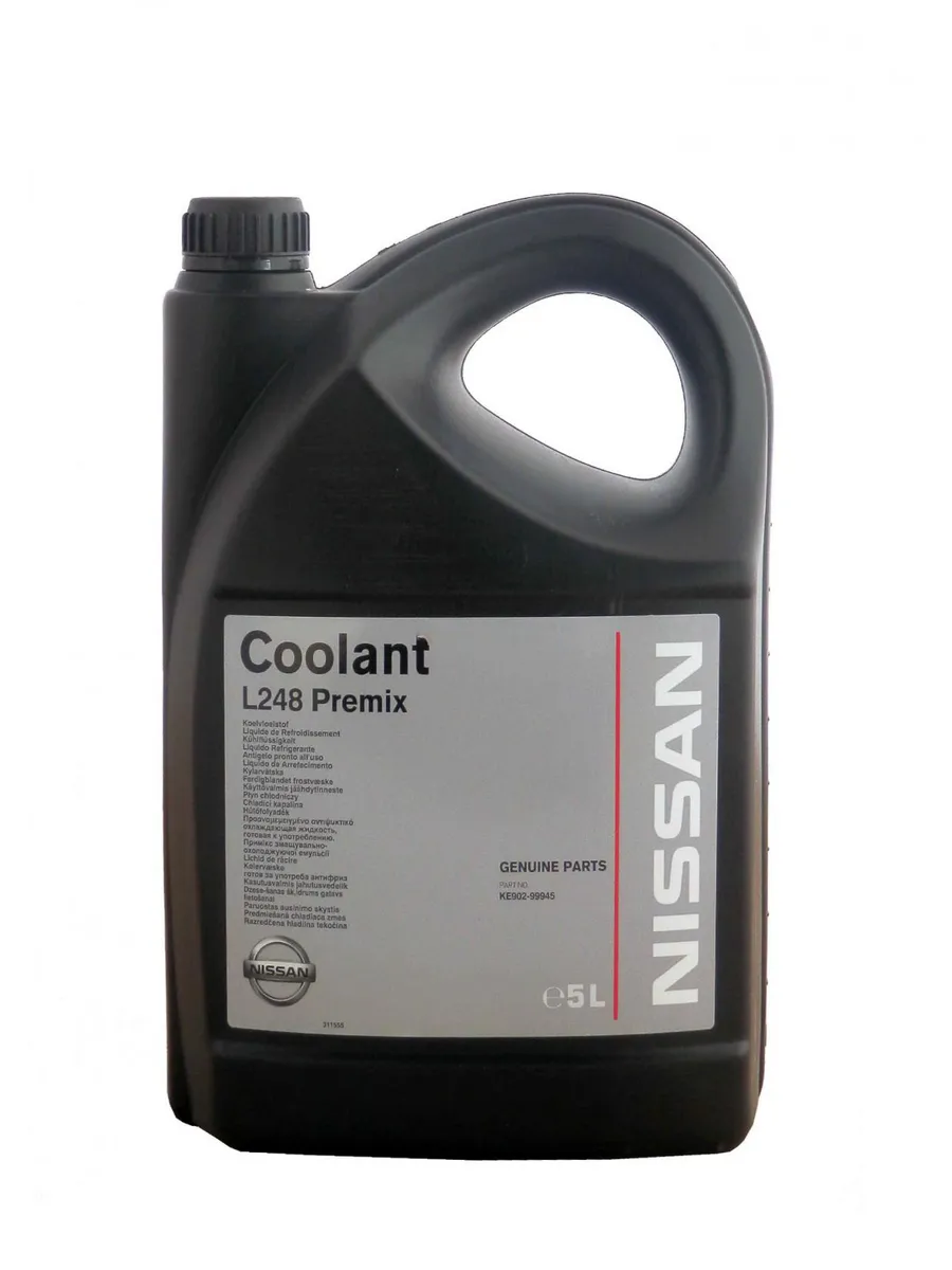 Антифриз NISSAN COOLANT L248 PREMIX 5L