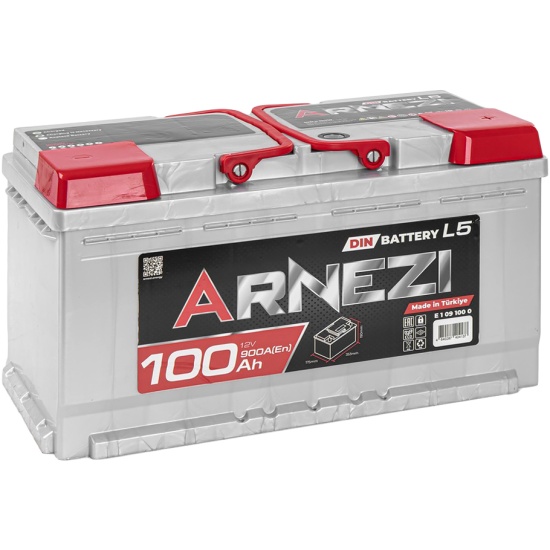 ARNEZI DIN SMF 100 А/ч обратный R+ 353x175x190 L5 EN 900 А