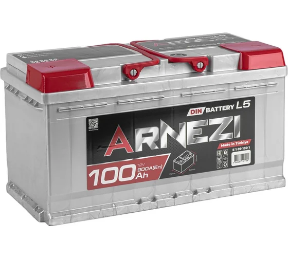 Arnezi DIN SMF 100 А/ч прямой L(+) 353х175х190 L5 EN900 A