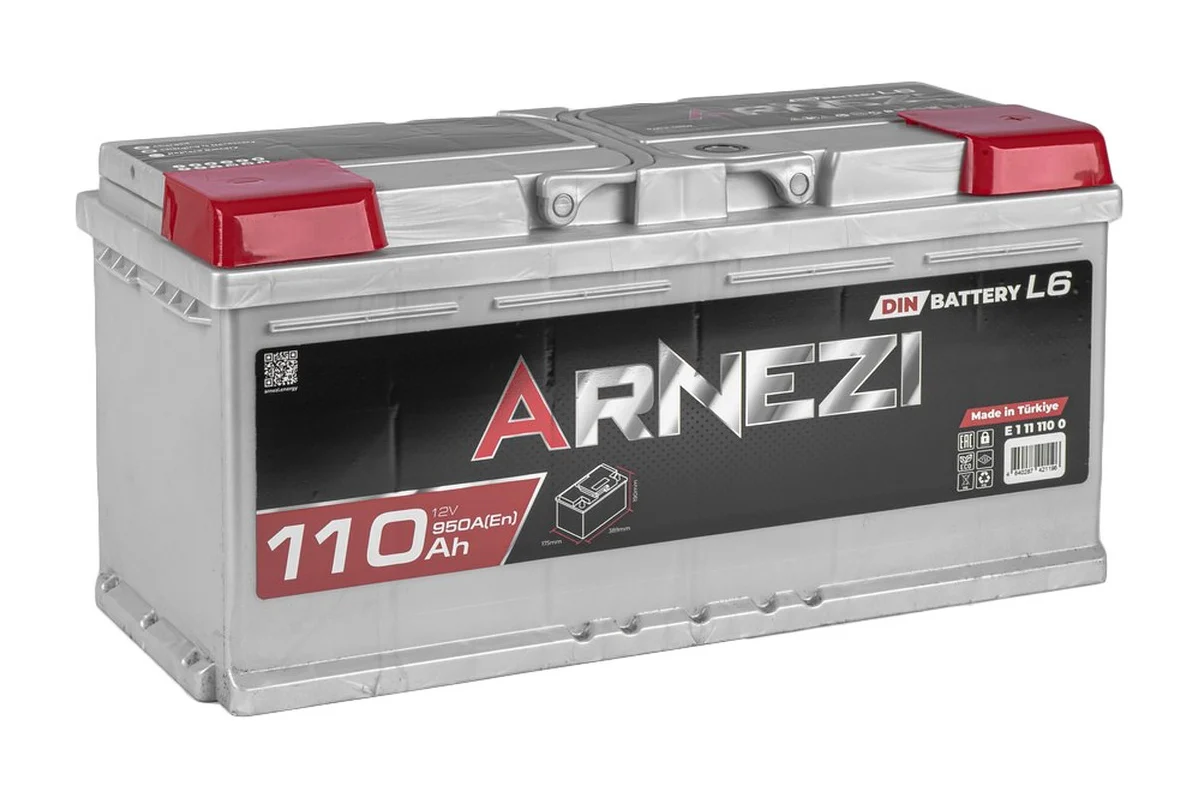 Arnezi DIN SMF 110 А/ч обратный R(+) 390х175х190 L6