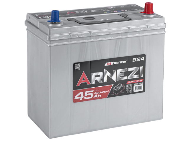 ARNEZI JIS SMF 45 А/ч обратный R+ 236x128x225 NS60 EN 400 А