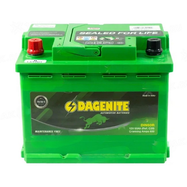 DAGENITE 62Аh L+