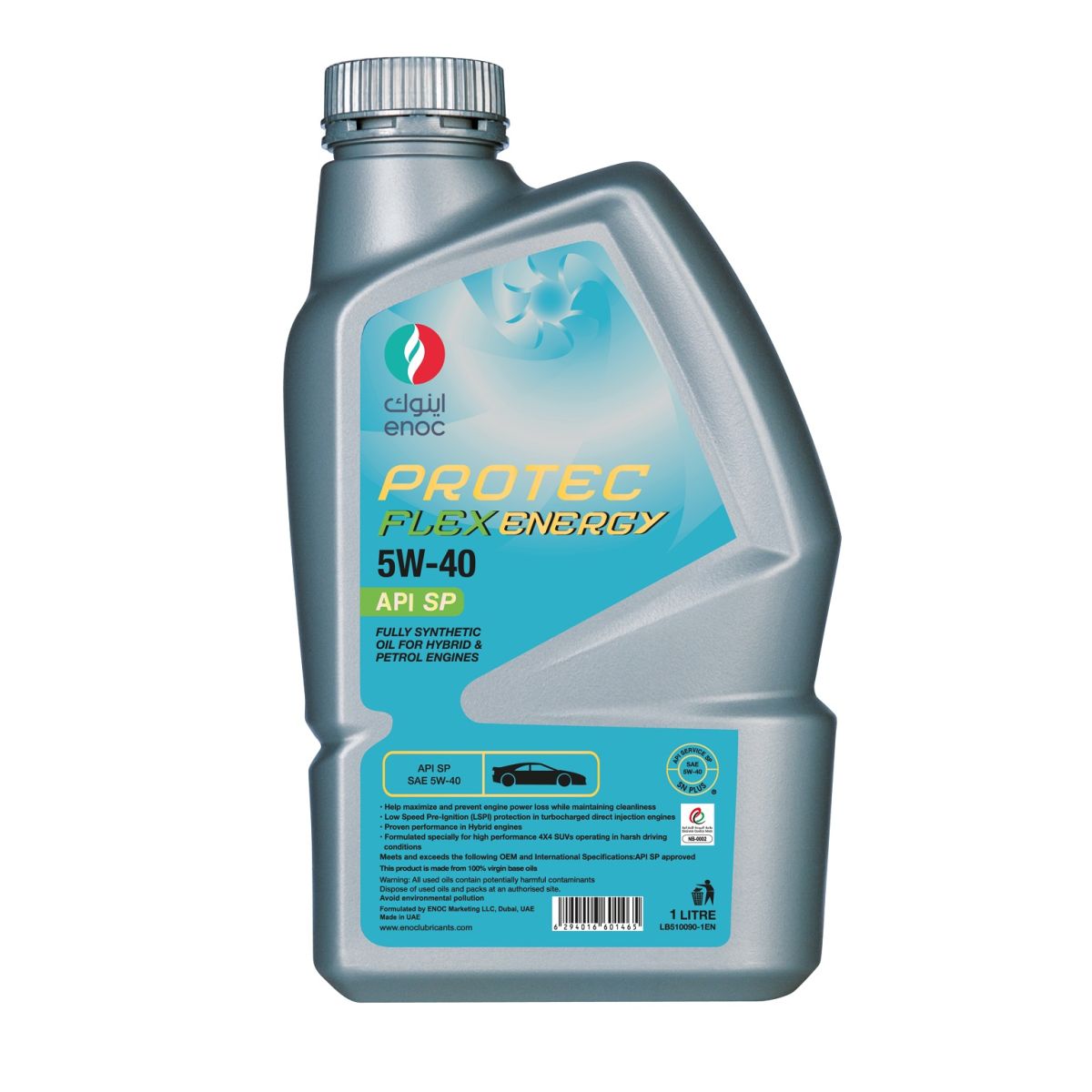 ENOC PROTEC FLEX ENERGY 5W-40 1L, моторное масло