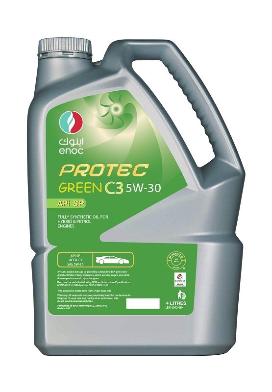 ENOC PROTEC GREEN C3 5W-30 4L, моторное масло
