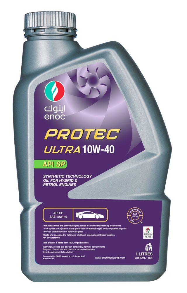 ENOC PROTEC ULTRA 10W-40 1L, моторное масло