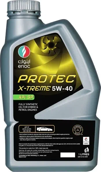 ENOC PROTEC X-TREME 5W-40 1L, моторное масло