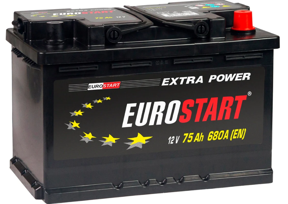 EUROSTART Blue 75Ah R+