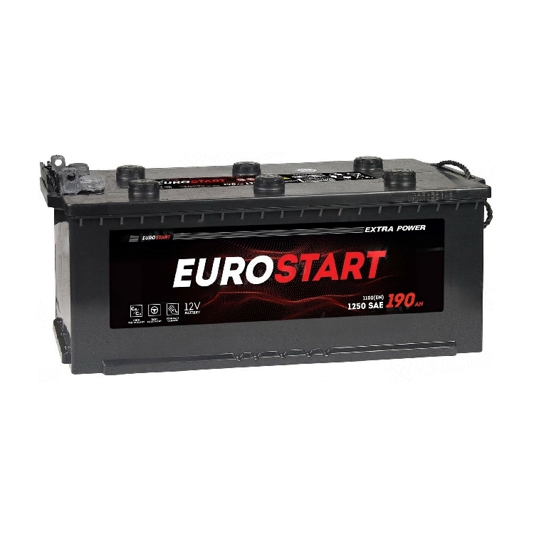 EUROSTART Extra Power 190Ah RT+ болт