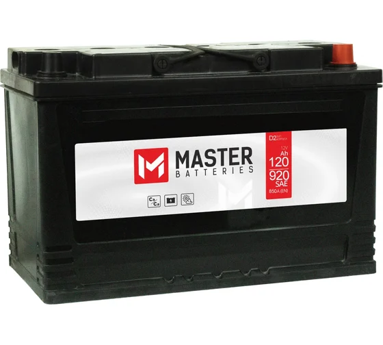 MASTER BATTERIES 120Ah R+