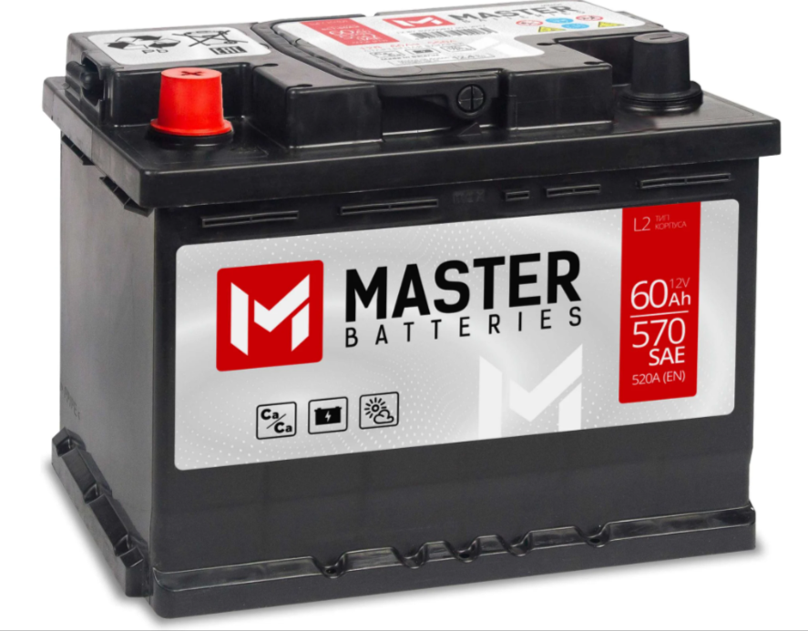 MASTER BATTERIES 60Ah L+