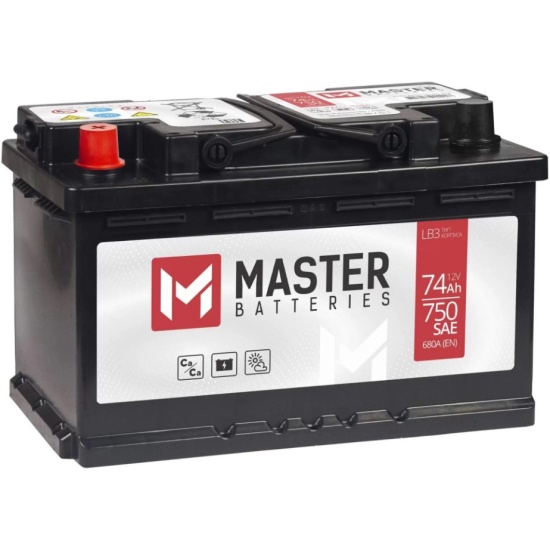MASTER BATTERIES 74Ah L+