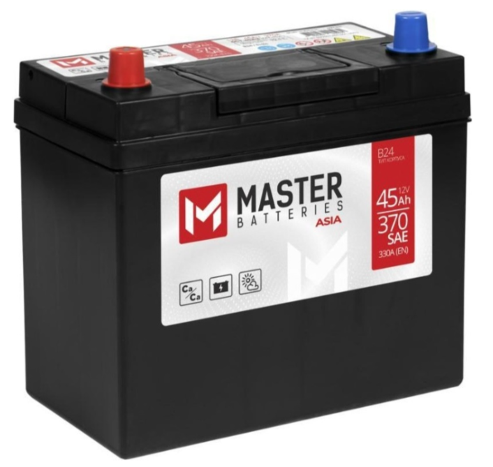 MASTER BATTERIES Asia 45Ah L+
