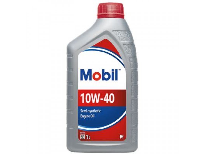 Mobil 10W-40,   1 л.  Масло моторное.