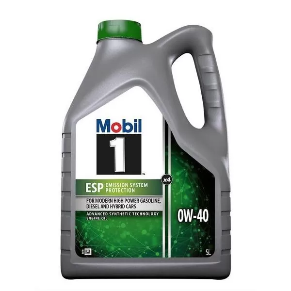 Mobil 1 ESP X4 0W-40,  5 л. Масло моторное.