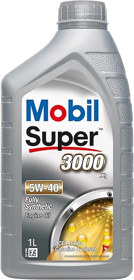 Mobil SUPER 3000 X1 5W-40, 1 л. Масло моторное.