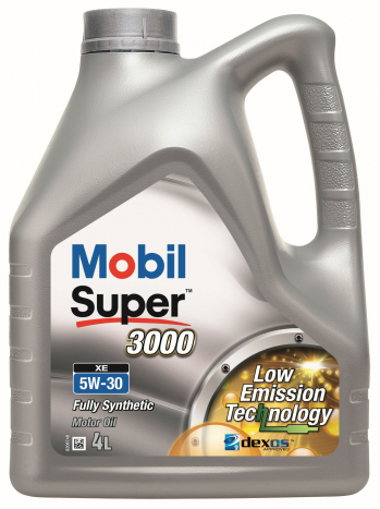 Mobil SUPER 3000 XE 5W-30,   4 л.  Масло моторное.