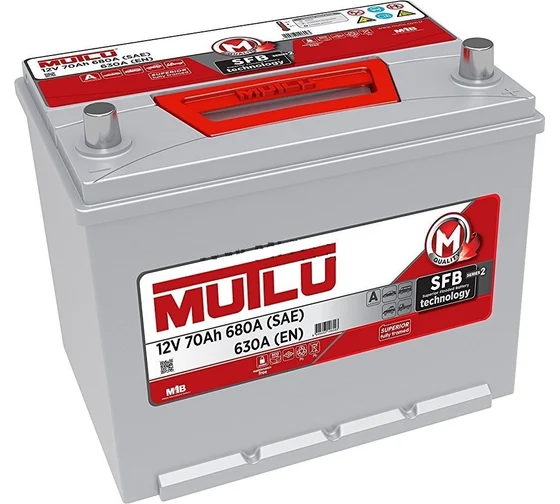 MUTLU SFB M2 Asia 70Ah R+ борт