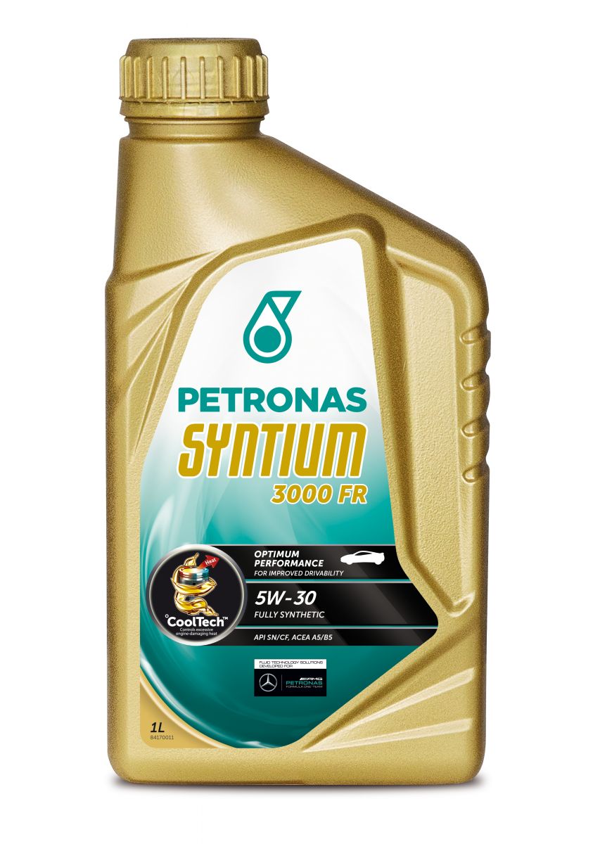 PETRONAS SYNTIUM 3000 FR 5W-30 1L, моторное масло