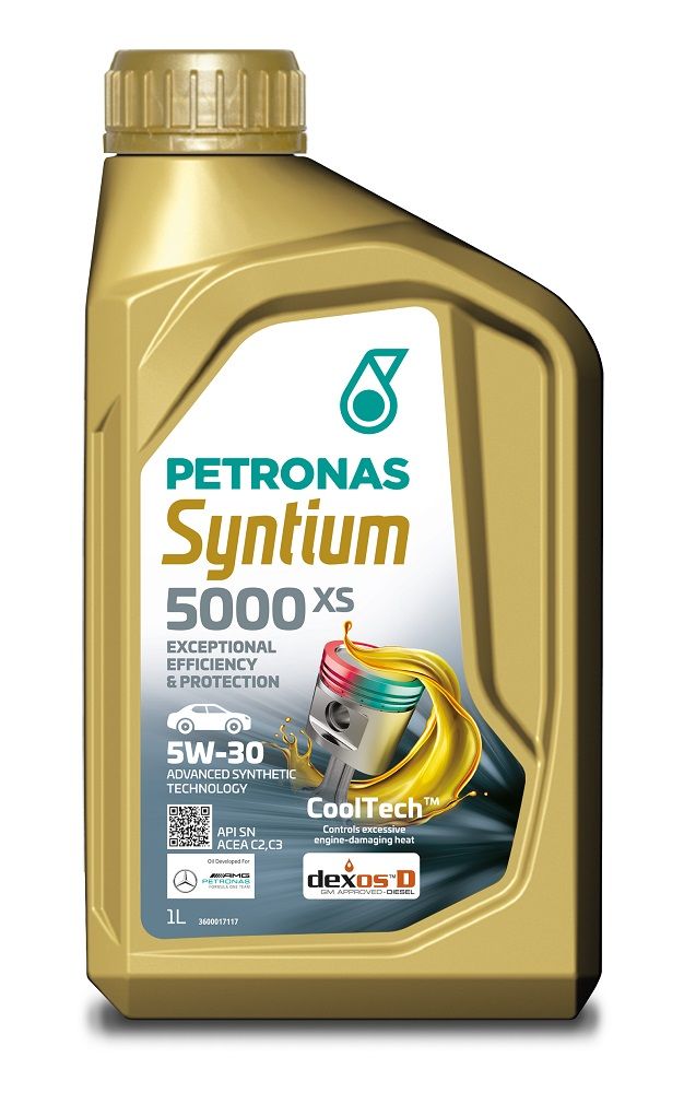 PETRONAS SYNTIUM 5000 XS 5W-30 1L, моторное масло