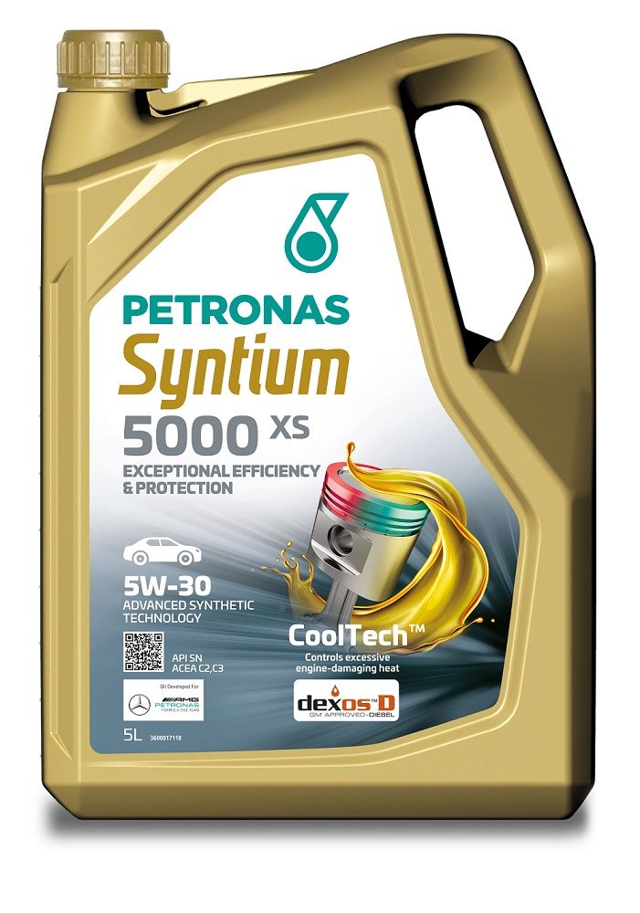 PETRONAS SYNTIUM 5000 XS 5W-30 5L, моторные масло