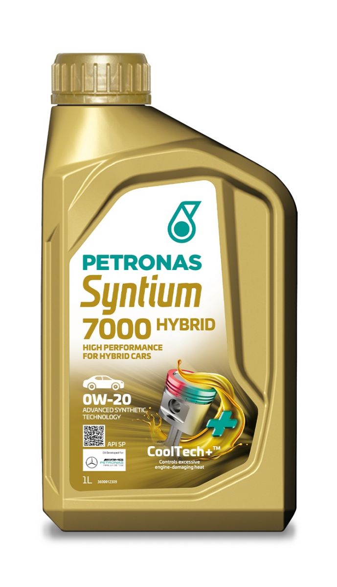 PETRONAS SYNTIUM 7000 HYBRID 0W-20 1L,70590E18EU,  моторное масло