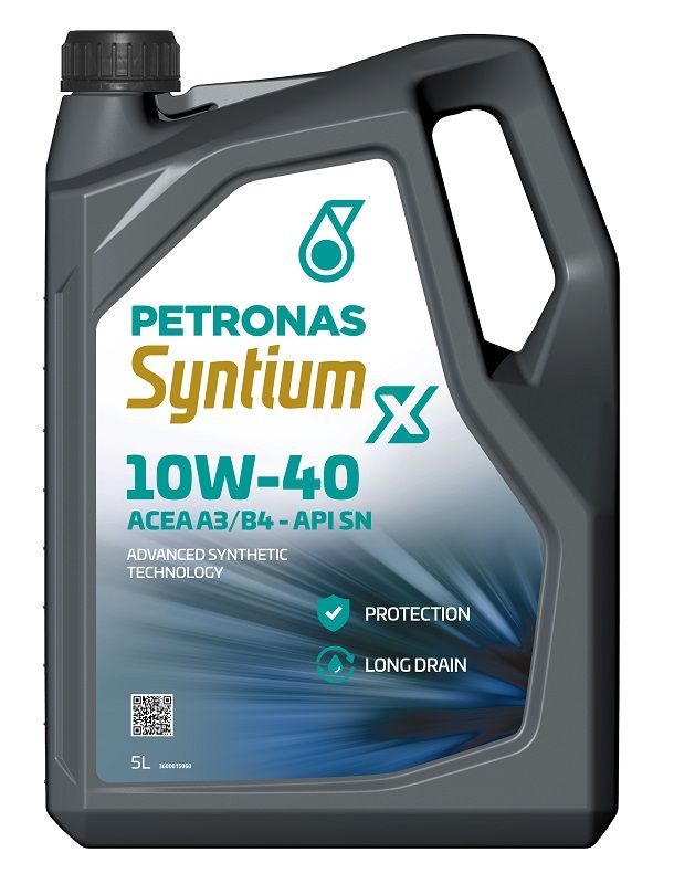 PETRONAS SYNTIUM X 10W-40 A3/B4 5L