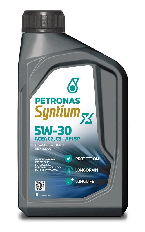 PETRONAS SYNTIUM X 5W-30 C2,C3 1L, моторное масло