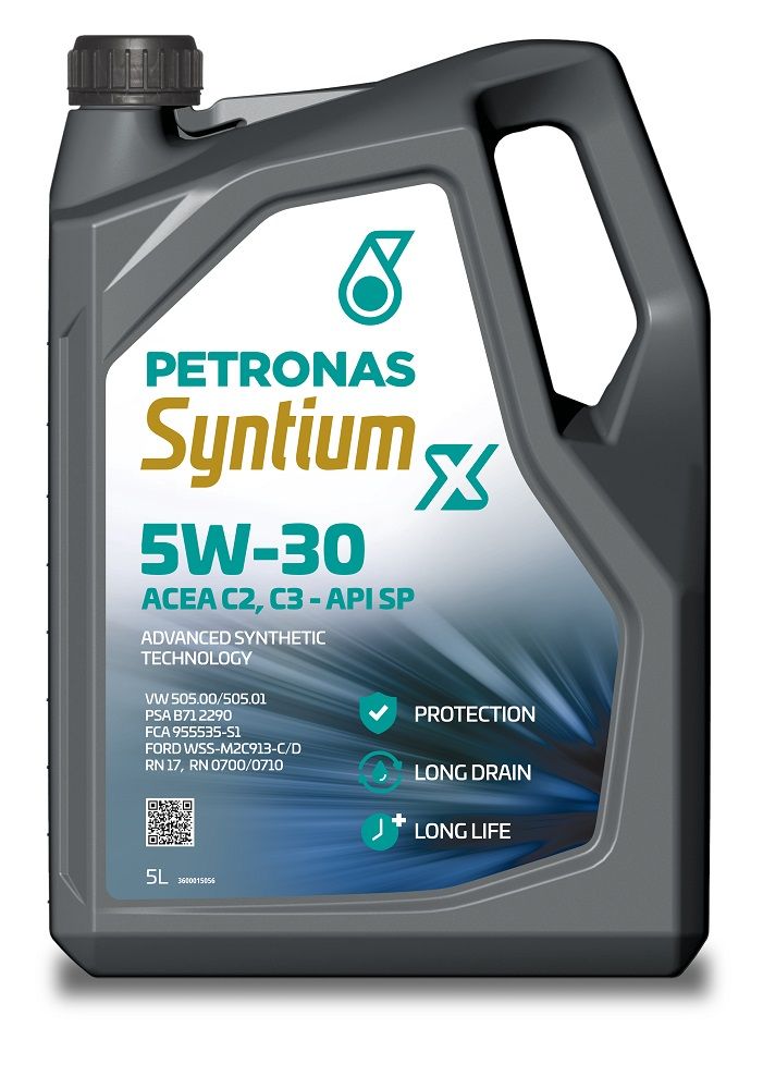 PETRONAS SYNTIUM X 5W-30 C2,C3 5L, моторное масло