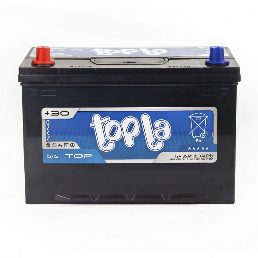 TOPLA Top JIS 95Ah L+ нижний борт