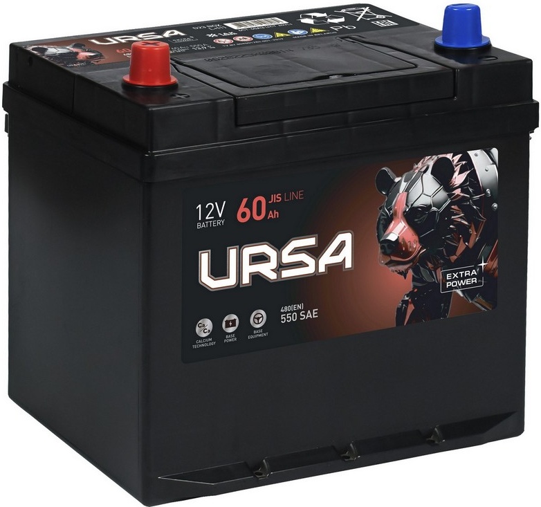 URSA Extra power Asia 60Ah L+