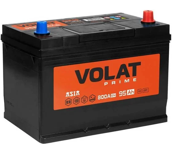 VOLAT Prime Asia 95Ah R+ нижний борт