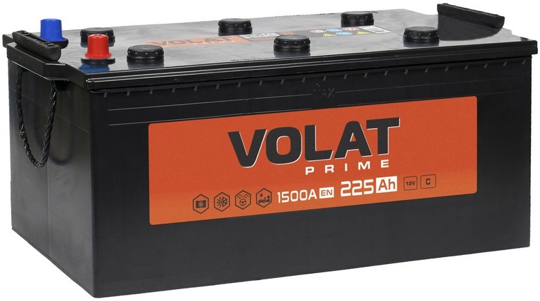 VOLAT Prime Professional DOUBLE 225Ah R+