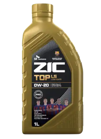 ZIC TOP 0W-20,   1 л. Масло моторное.