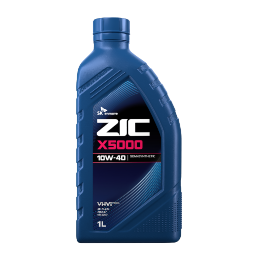ZIC X5000 10W-40,   1 л. Масло моторное.