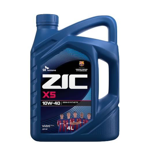 ZIC X5  10W-40,   4 л. Масло моторное.