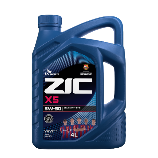 ZIC X5  5W-30,   4 л. Масло моторное.