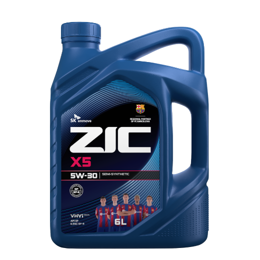 ZIC X5  5W-30,   6 л. Масло моторное.