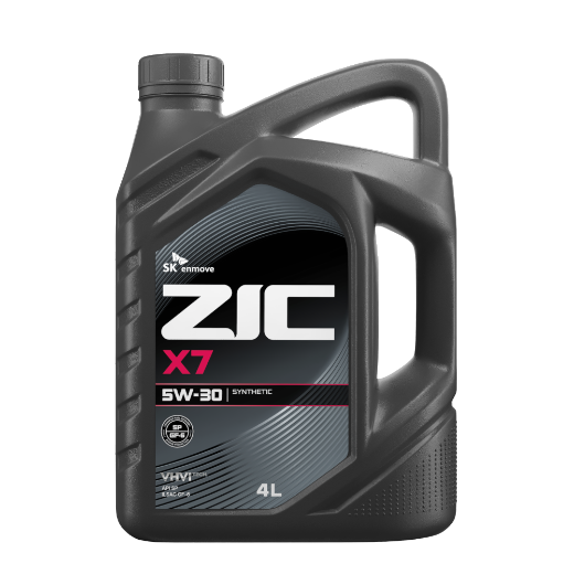 ZIC X7  5W-30,   4 л. Масло моторное.