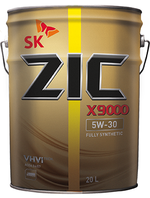 ZIC X9000 5W-30,  20 л. Масло моторное.