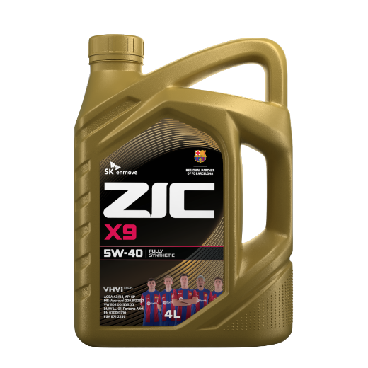 ZIC X9  5W-40,   4 л. Масло моторное.