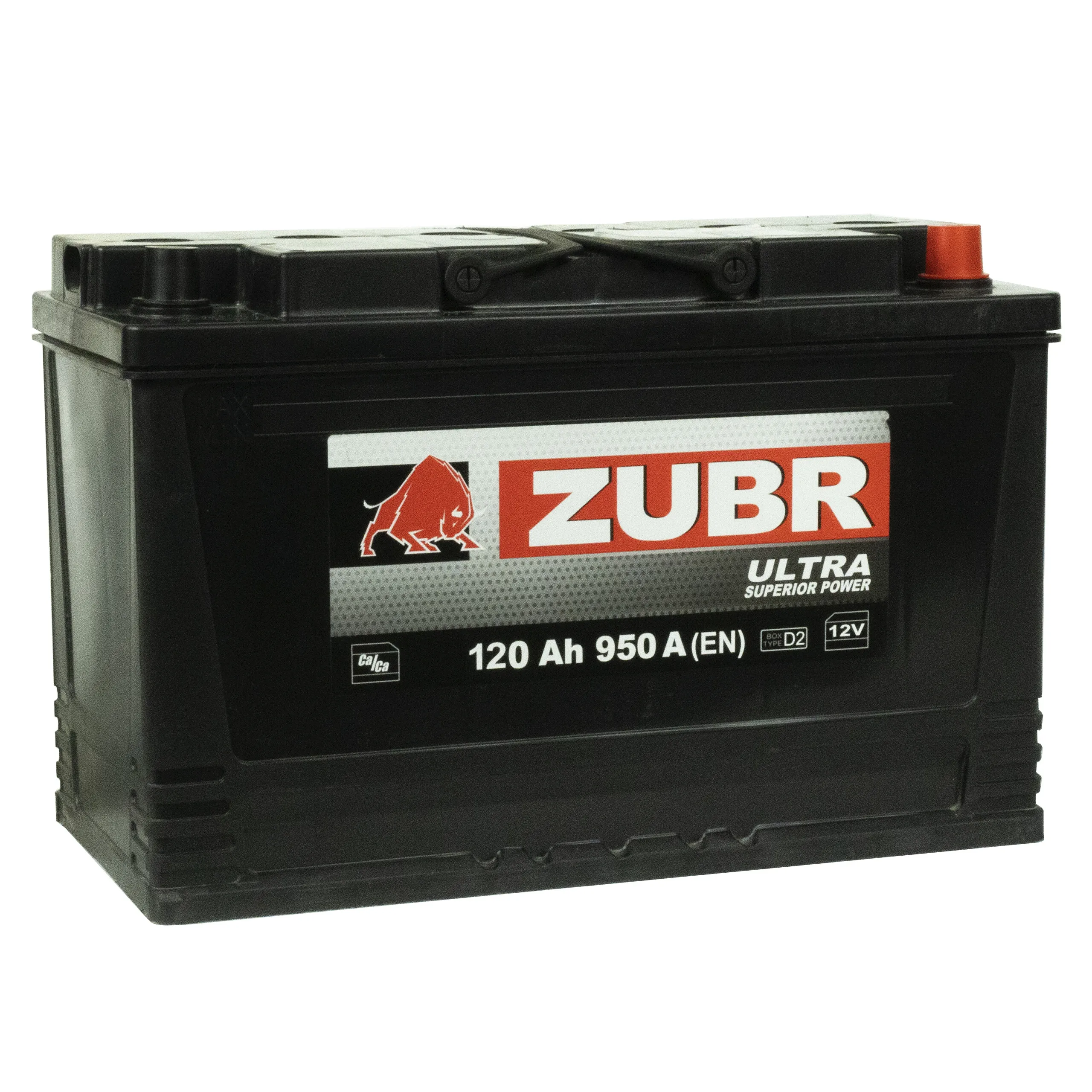 ZUBR Professional 120Ah R+